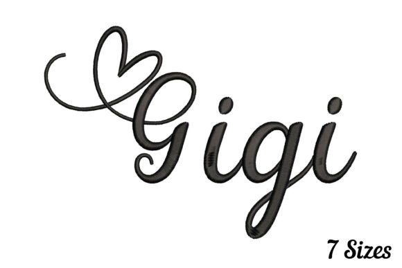 Heart Gigi: A Thoughtful Embroidery Design for Meaningful Gifts