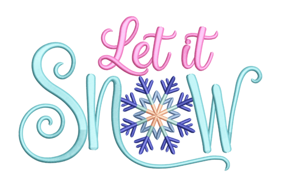 Let It Snow Script: A Boutique Embroidery Review