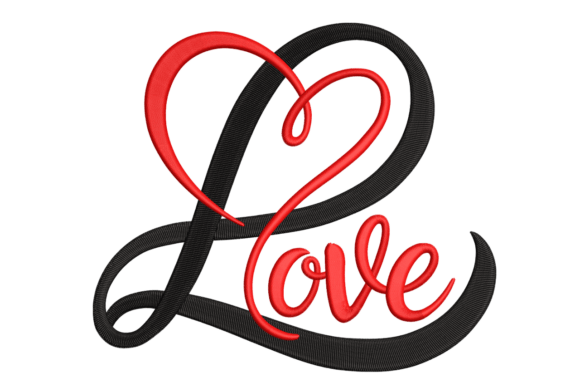 Modern Script Love Embroidery Review